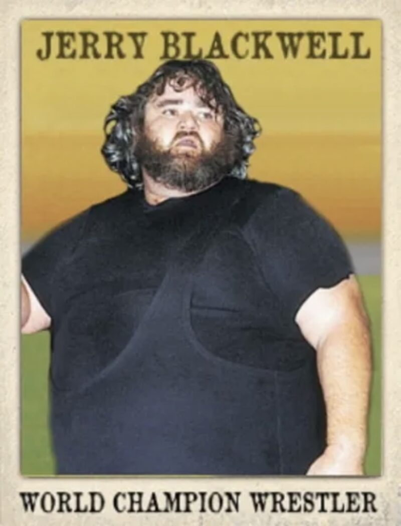 LJACARDS WORLD CHAMPION WRESTLERS SERIES 3 2023 JERRY BLACKWELL