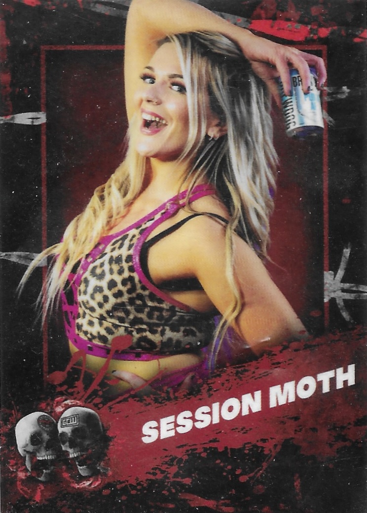 Tnt Extreme Wrestling Gcw Collectors Cards 2023 Session Moth Crazy Card Collector® 