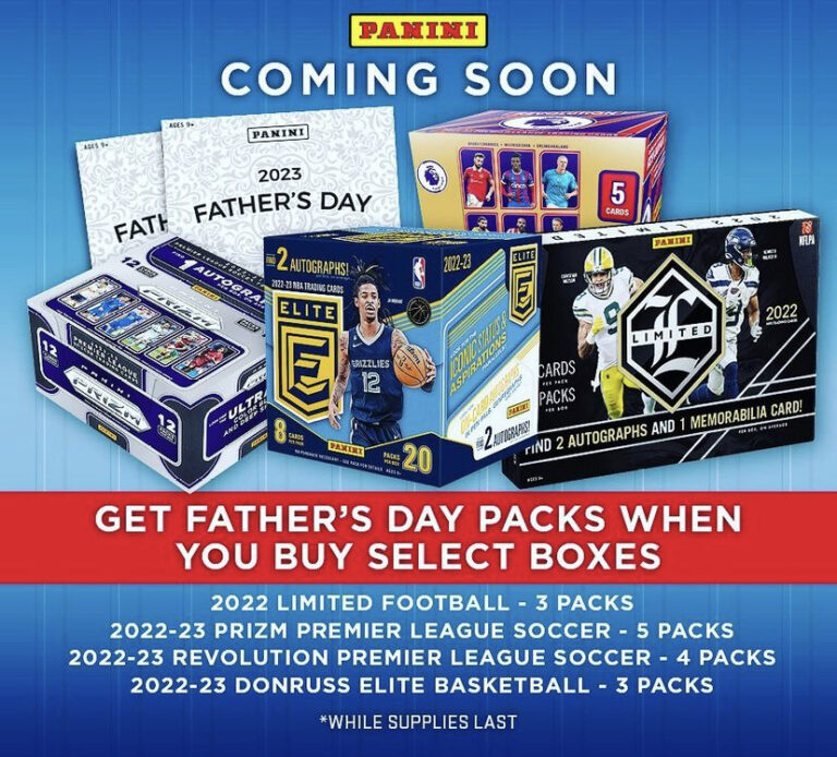 WWE PANINI FATHER’S DAY PROGRAM 2023 CRAZY CARD COLLECTOR®